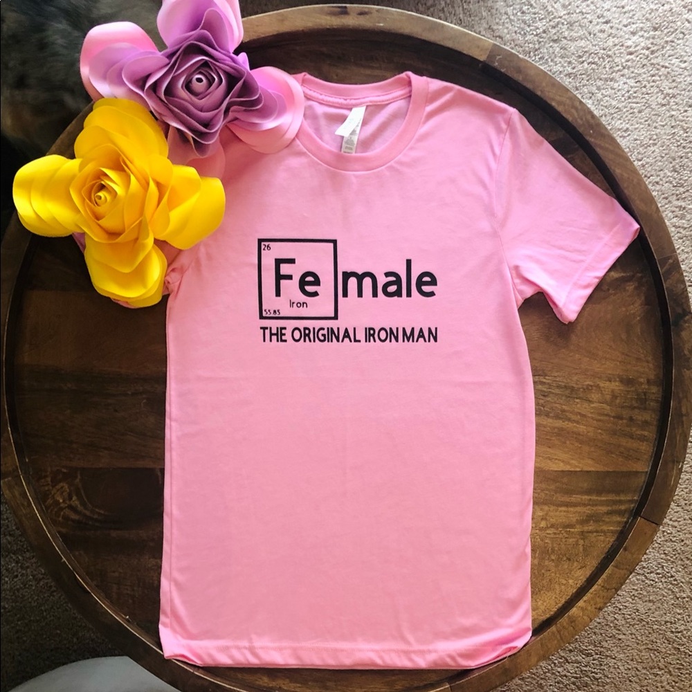 Female Iron Man T-Shirt